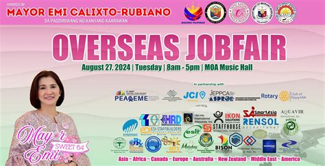 Pasay LGU to launch overseas job fair .